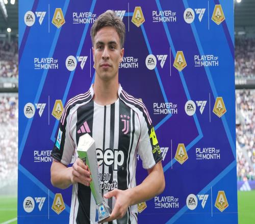 2輪2助攻！官方：伊爾迪茲當(dāng)選意甲聯(lián)賽8月份最佳球員