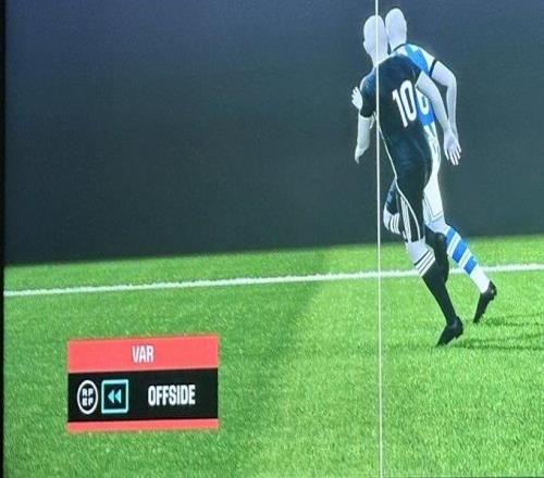 體毛越位！皇馬博主質(zhì)疑VAR：畫線圖8分鐘后才給