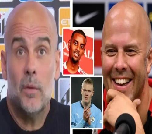 斯洛特盛贊伊薩克是世一鋒！瓜帥反駁：哈蘭德更強不會拿他換任何人